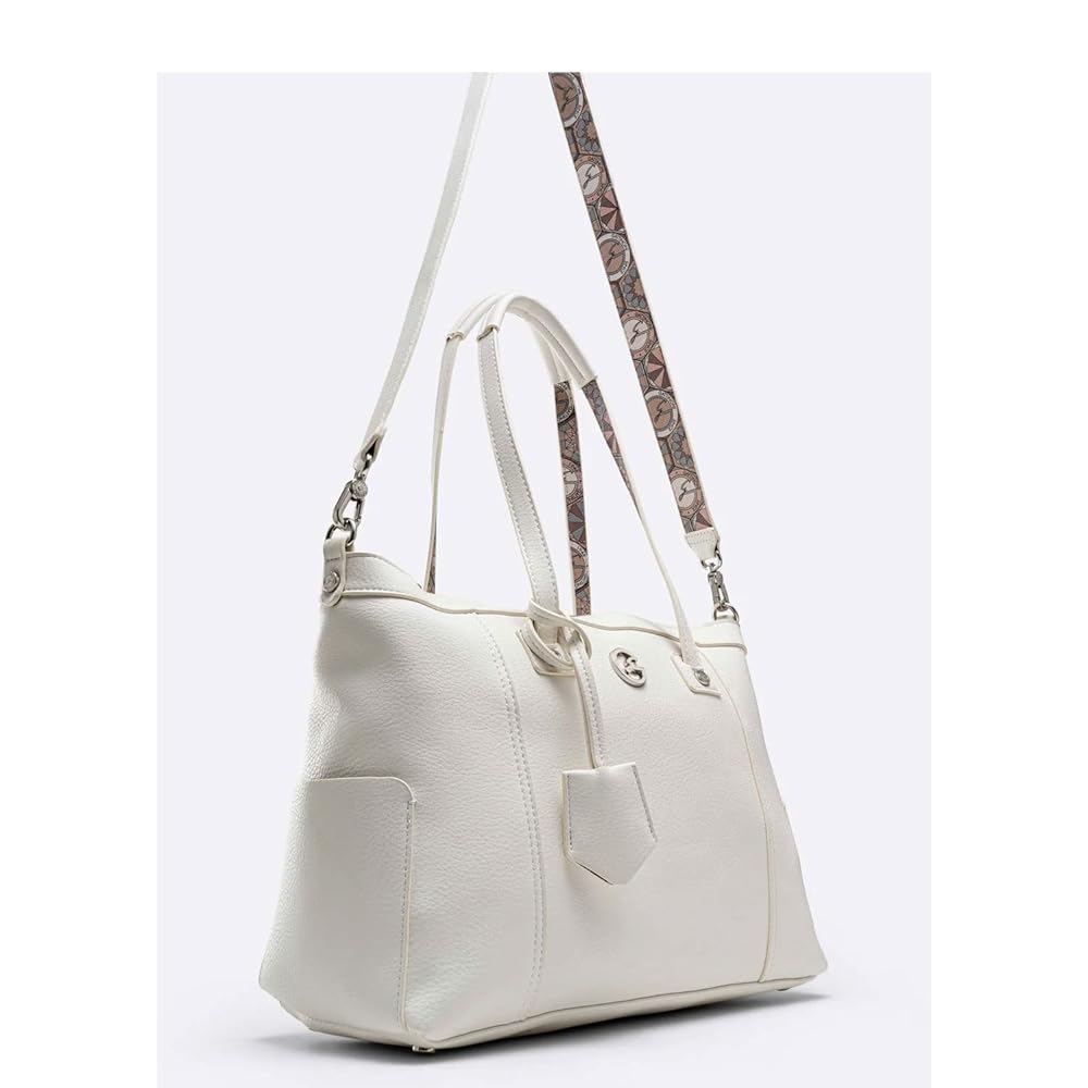 Gattinoni Borsa donna a spalla Roma Bianco Bianca Borsa